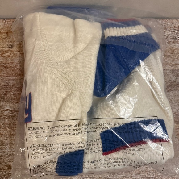 NWT The Wild Collective x Anthropologie NY Giants Cardigan